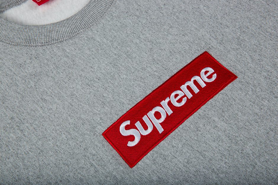 SUPREME BOX LOGO CREWNECK