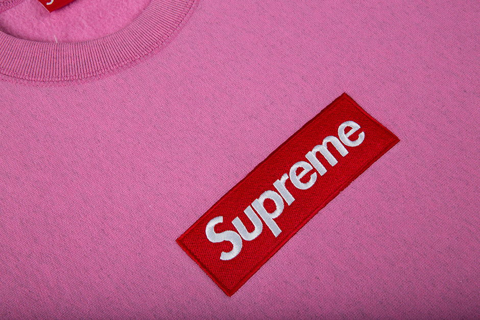 SUPREME BOX LOGO CREWNECK