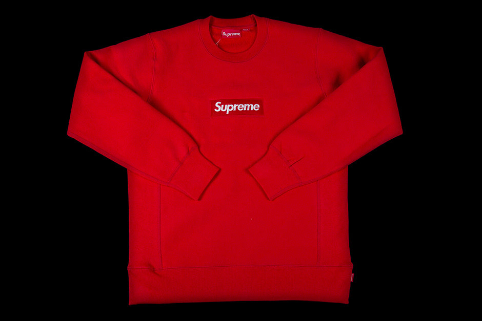 SUPREME BOX LOGO CREWNECK