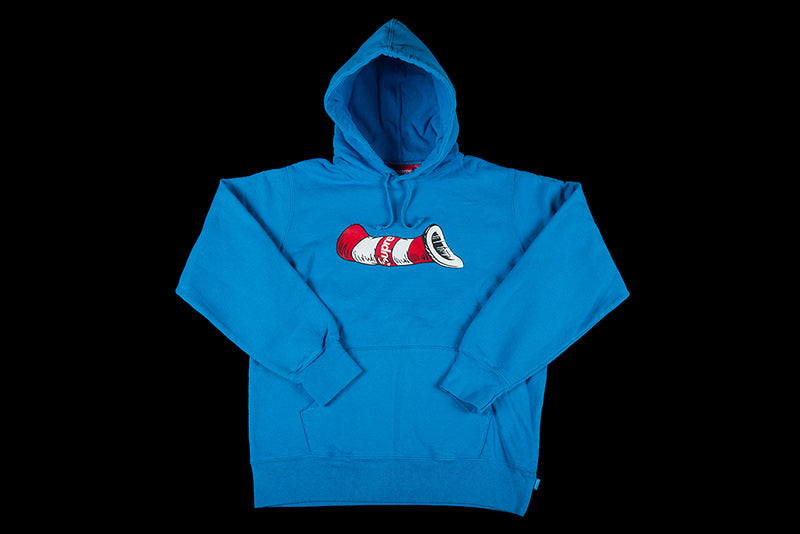 SUPREME CAT IN THE HAT HOODED SWEATSHIRT