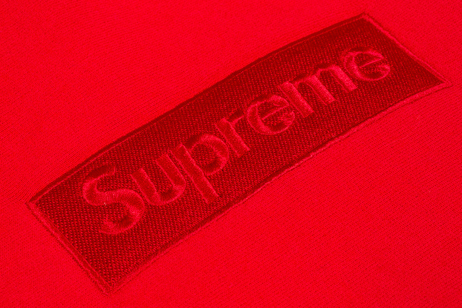 SUPREME BOX LOGO PULLOVER