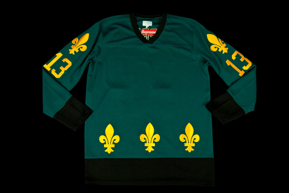 SUPREME FLEUR DE LIS HOCKEY JERSEY