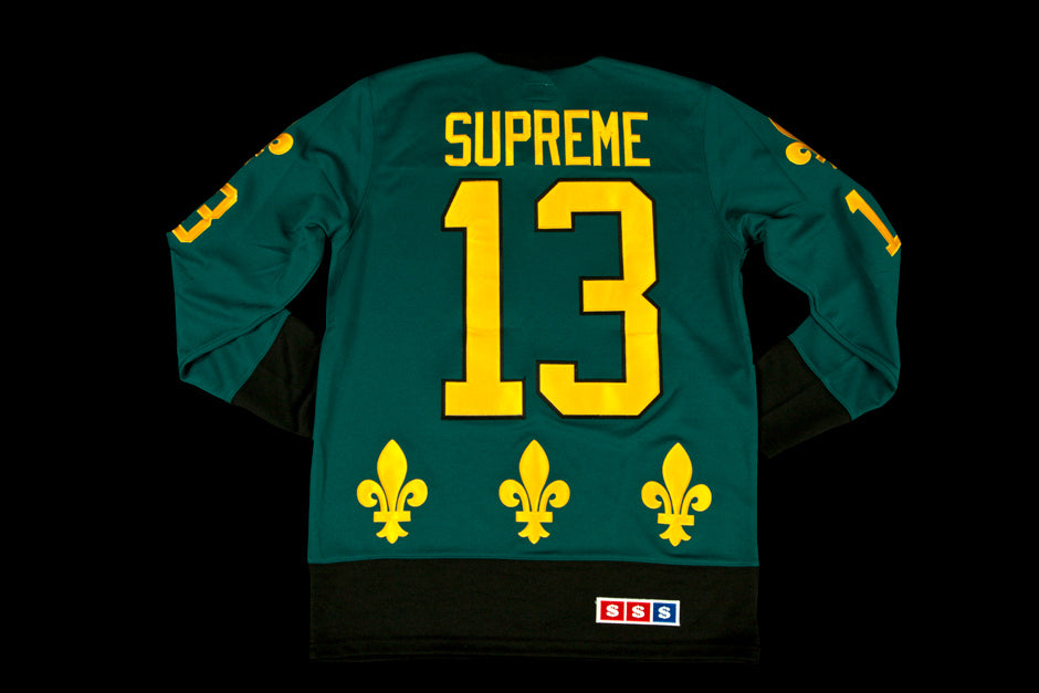 SUPREME FLEUR DE LIS HOCKEY JERSEY