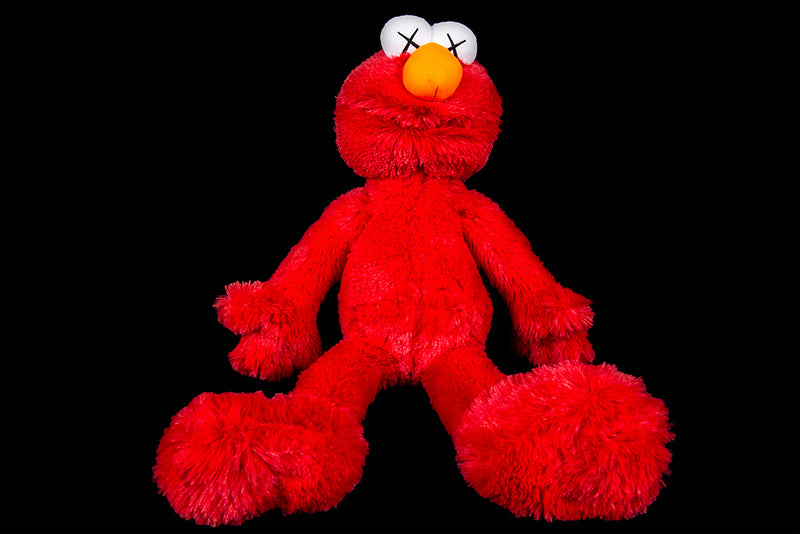 KAWS SESAME STREET UNIQLO ELMO PLUSH TOY