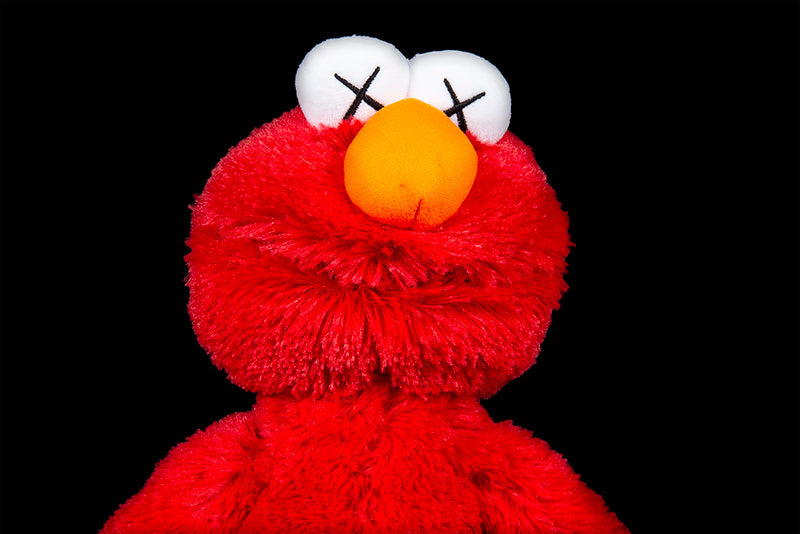 KAWS SESAME STREET UNIQLO ELMO PLUSH TOY