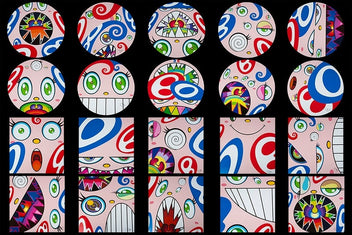 TAKASHI MURAKAMI COMPLEXCON EXCLUSIVE EDITION PRINTS SET OF 20