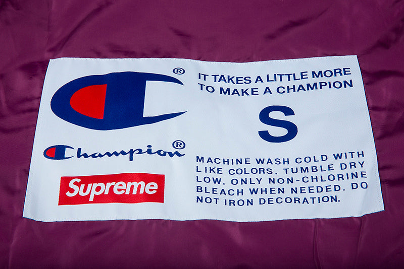 NTWRK - SUPREME CHAMPION LABEL COACHES JACKET