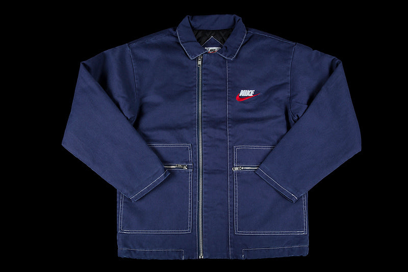 NTWRK - SUPREME NIKE DOUBLE ZIP QUILTED WORK JACKET