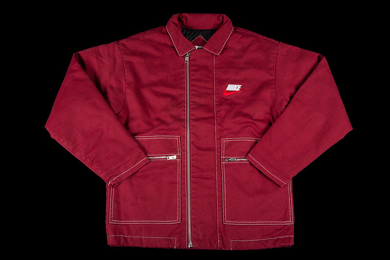 SUPREME NIKE DOUBLE ZIP QUILTED WORK JACKET