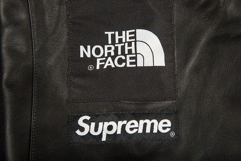 SUPREME THE NORTH FACE LEATHER MOUNTAIN PARKA JACKET