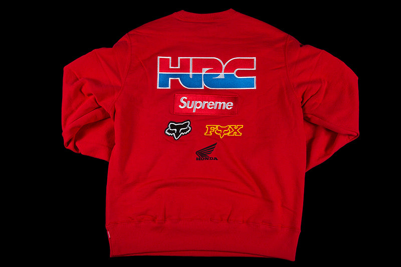 NTWRK - SUPREME HONDA FOX RACING CREWNECK