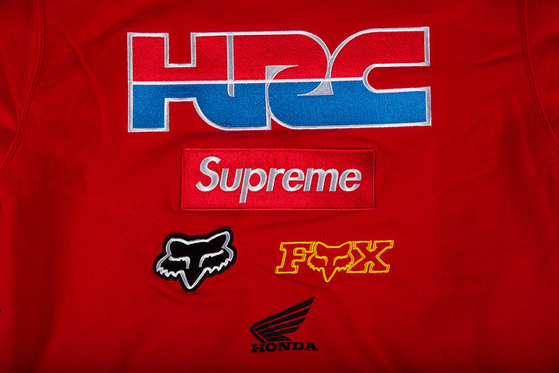 SUPREME HONDA FOX RACING CREWNECK