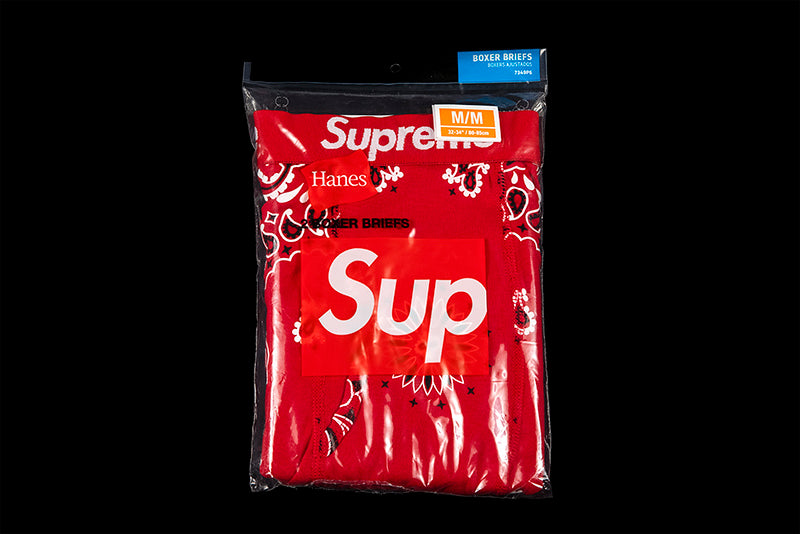 Supreme Hanes Bandana Boxer Briefs