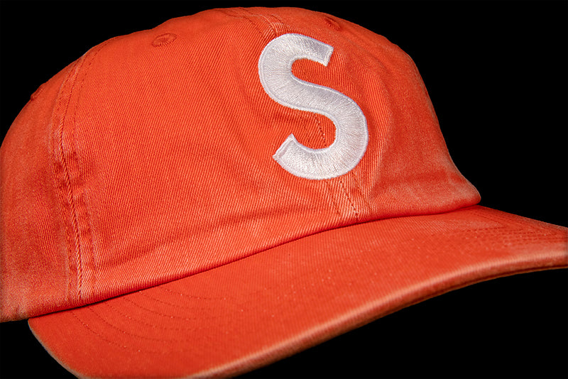 SUPREME PIGMENT PRINT S LOGO 6-PANEL CAP - PROJECT BLITZ