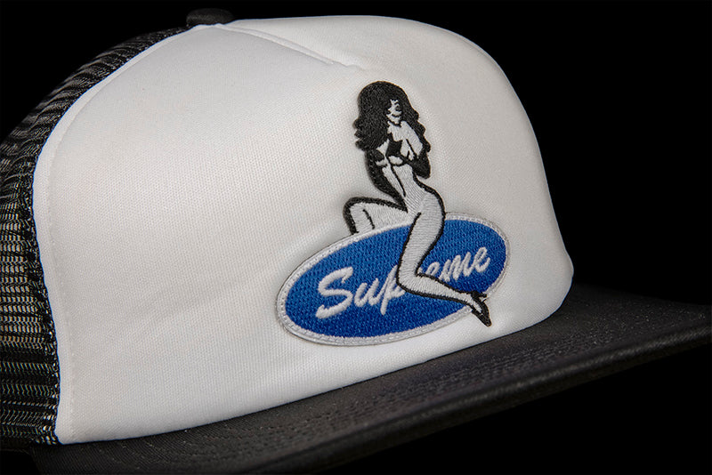 SUPREME PIN UP MESH BACK 5-PANEL CAP - PROJECT BLITZ