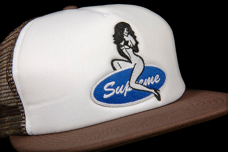 SUPREME PIN UP MESH BACK 5-PANEL CAP - PROJECT BLITZ