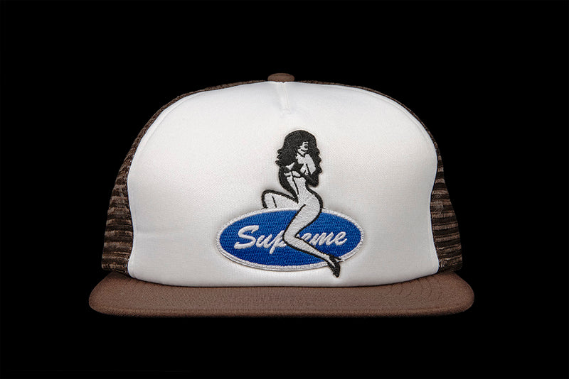 SUPREME PIN UP MESH BACK 5-PANEL CAP - PROJECT BLITZ