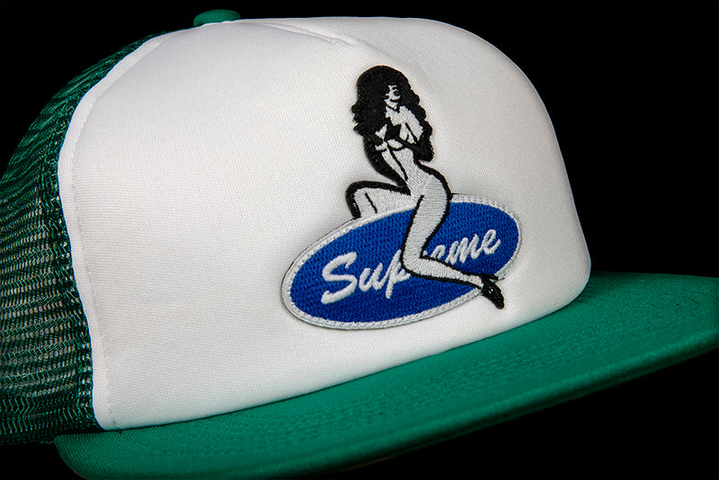 SUPREME PIN UP MESH BACK 5-PANEL CAP