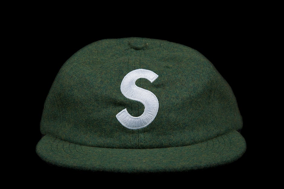 Supreme Corduroy Box Logo Hat Green - FW15 - US