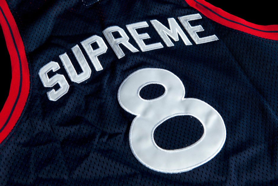 SUPREME BASKETBALL JERSEY