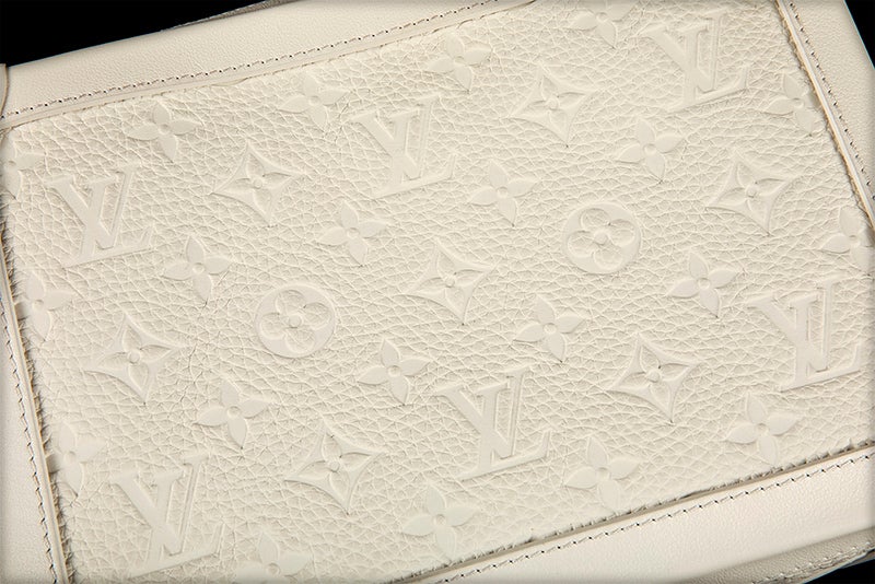 Louis Vuitton Soft Trunk Monogram Powder White