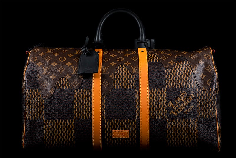 At Auction: Louis Vuitton, LOUIS VUITTON DAMIER EBENE KEEPALL BANDOULIERE  BAG