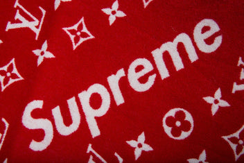 LOUIS VUITTON/SUPREME SCARF