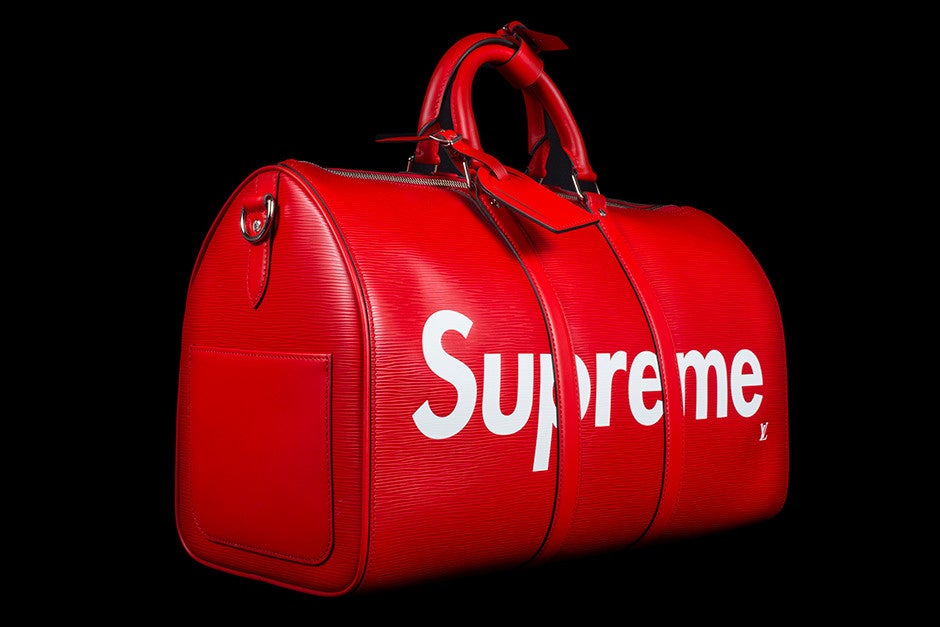 LOUIS VUITTON/SUPREME DUFFLE BAG