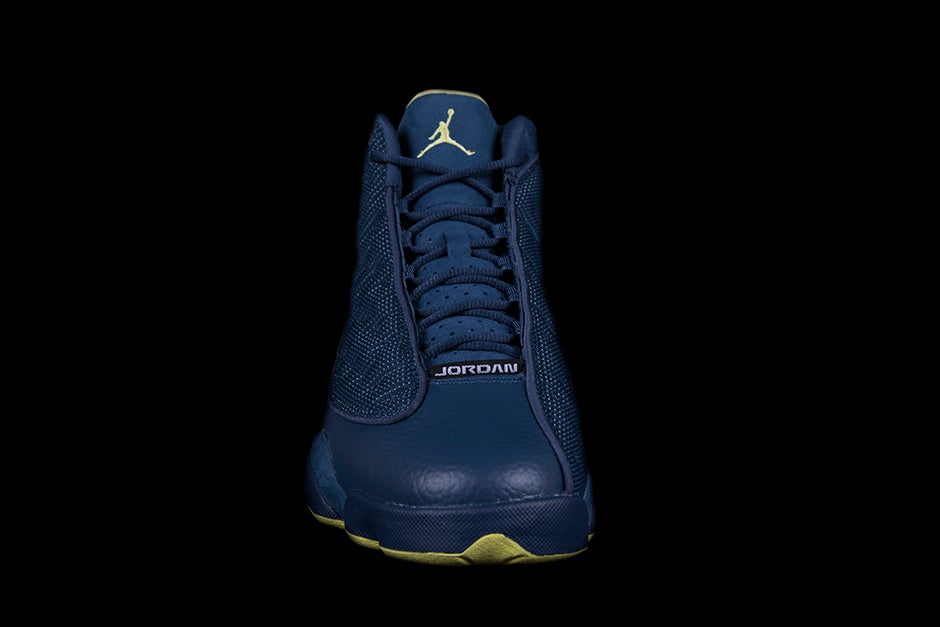 Nike Mens Air Jordan 13 Retro Squadron Blue/Electric Yellow 414571-405 