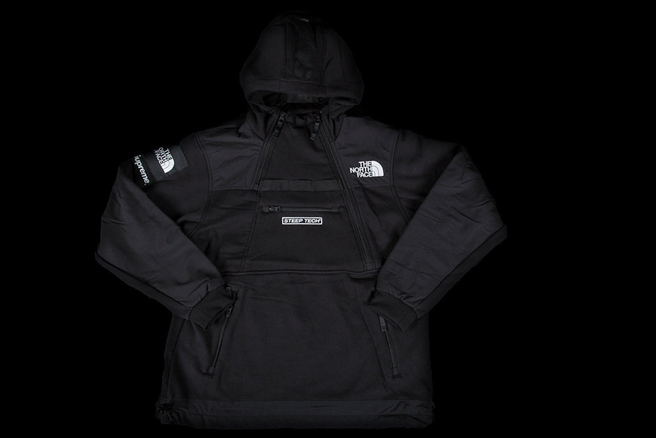 SUPREME THE NORTH FACE STEEP TECH HOODED SWEATSHIRT