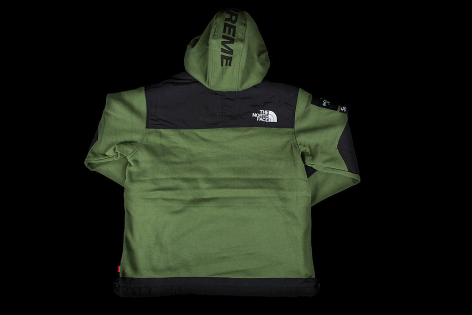 SUPREME THE NORTH FACE STEEP TECH HOODED SWEATSHIRT