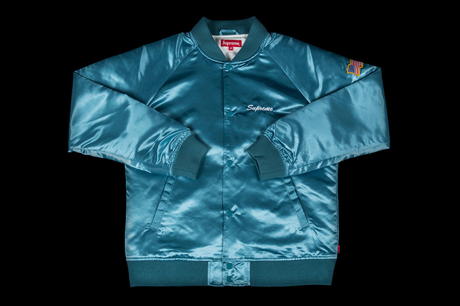 NTWRK - SUPREME BETTY BOOP SATIN CLUB JACKET