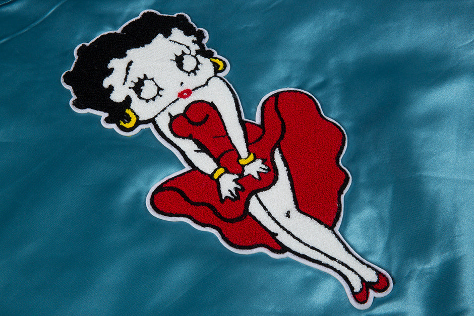 SUPREME BETTY BOOP SATIN CLUB JACKET