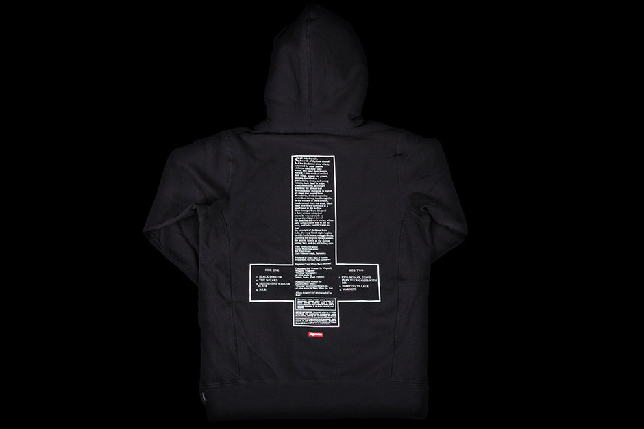 NTWRK - SUPREME BLACK SABBATH HOODED PARKA JACKET