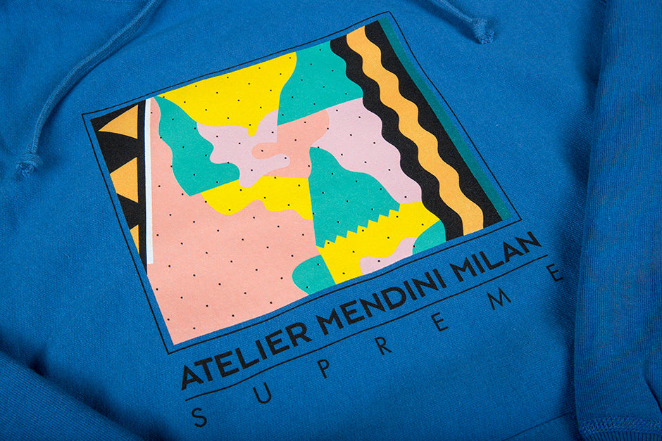 SUPREME MENDINI HOODED SWEATSHIRT - PROJECT BLITZ