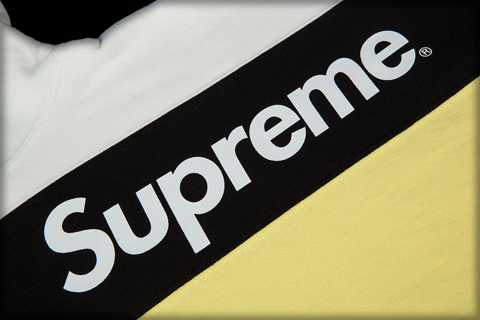 SUPREME PANELED CREWNECK