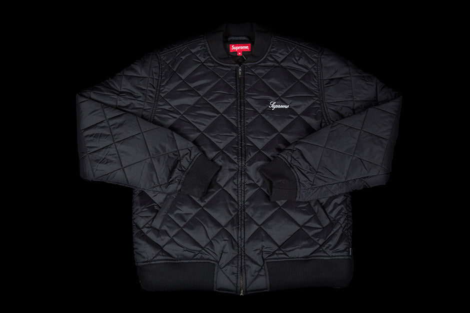 SUPREME SEQUIN QUILTED BOMBER JACKET - PROJECT BLITZ