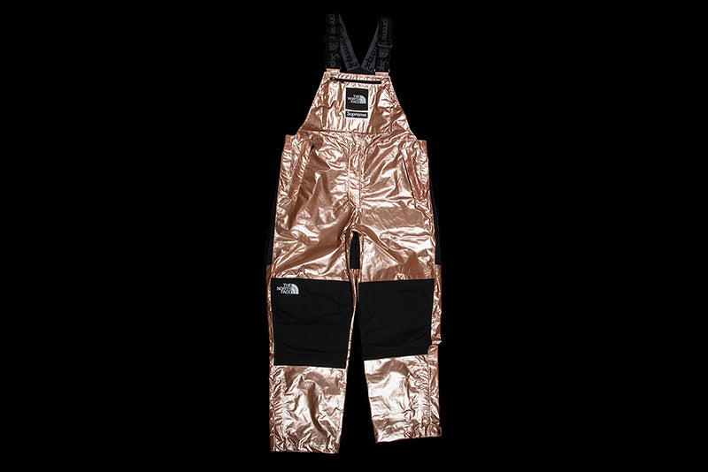 SUPREME THE NORTH FACE METALLIC MOUNTAIN BIB PANT