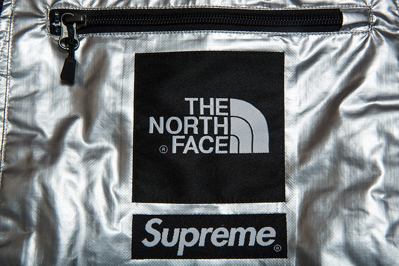 SUPREME THE NORTH FACE METALLIC MOUNTAIN BIB PANT