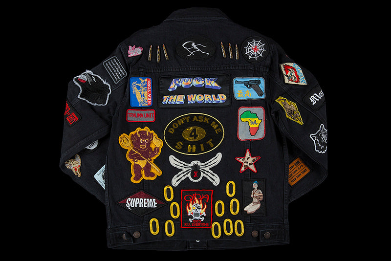 NTWRK - SUPREME PATCHES DENIM TRUCKER JACKET