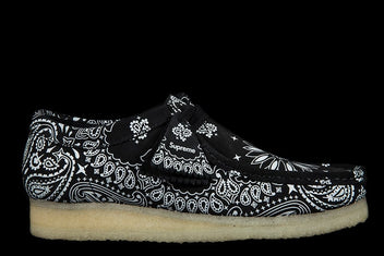 SUPREME X CLARKS ORGINALS BANDANA WALLABEE