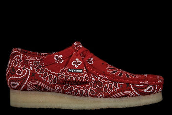 SUPREME X CLARKS ORGINALS BANDANA WALLABEE