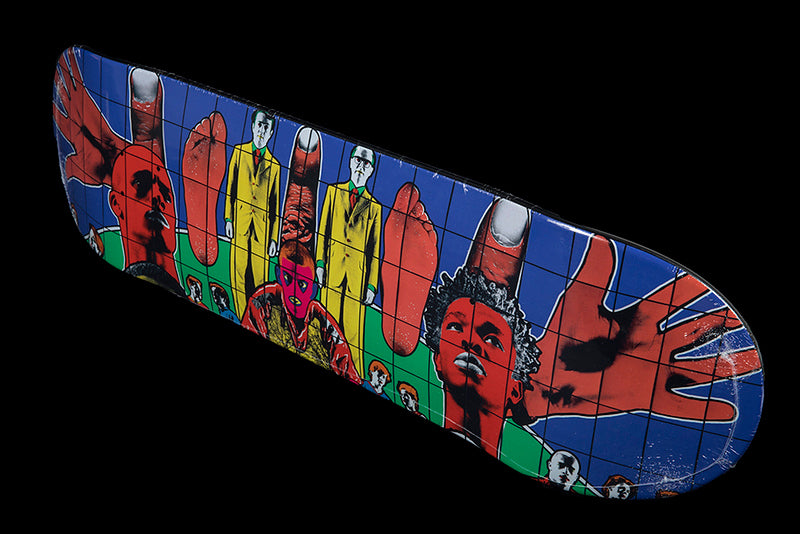 NTWRK - SUPREME GILBERT AND GEORGE DEATH AFTER LIFE SKATEBOARD DECK