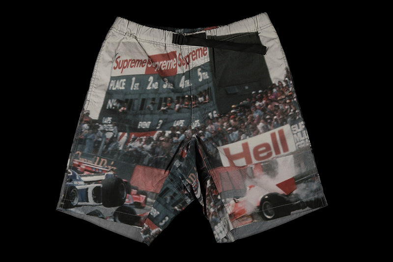 SUPREME GRAND PRIX BELTED SHORT