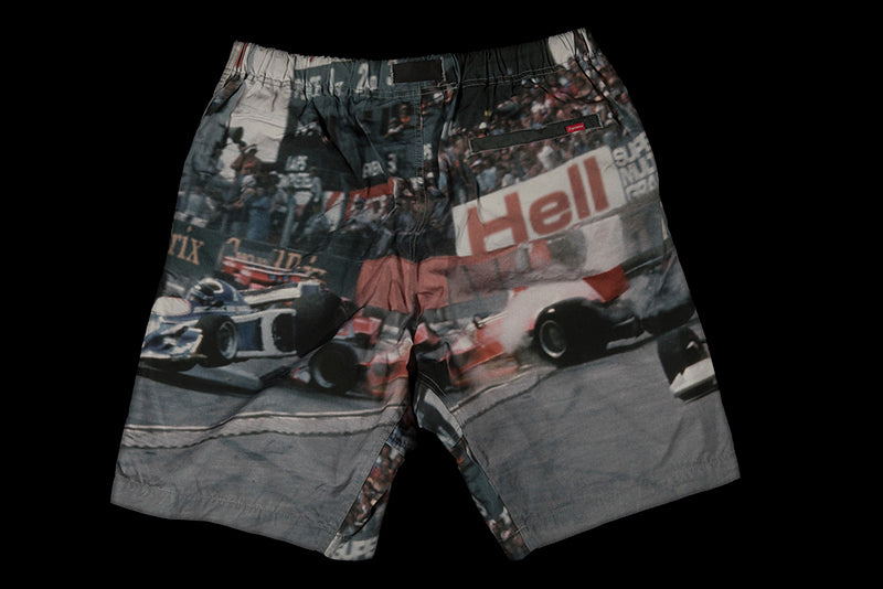 NTWRK - SUPREME GRAND PRIX BELTED SHORT