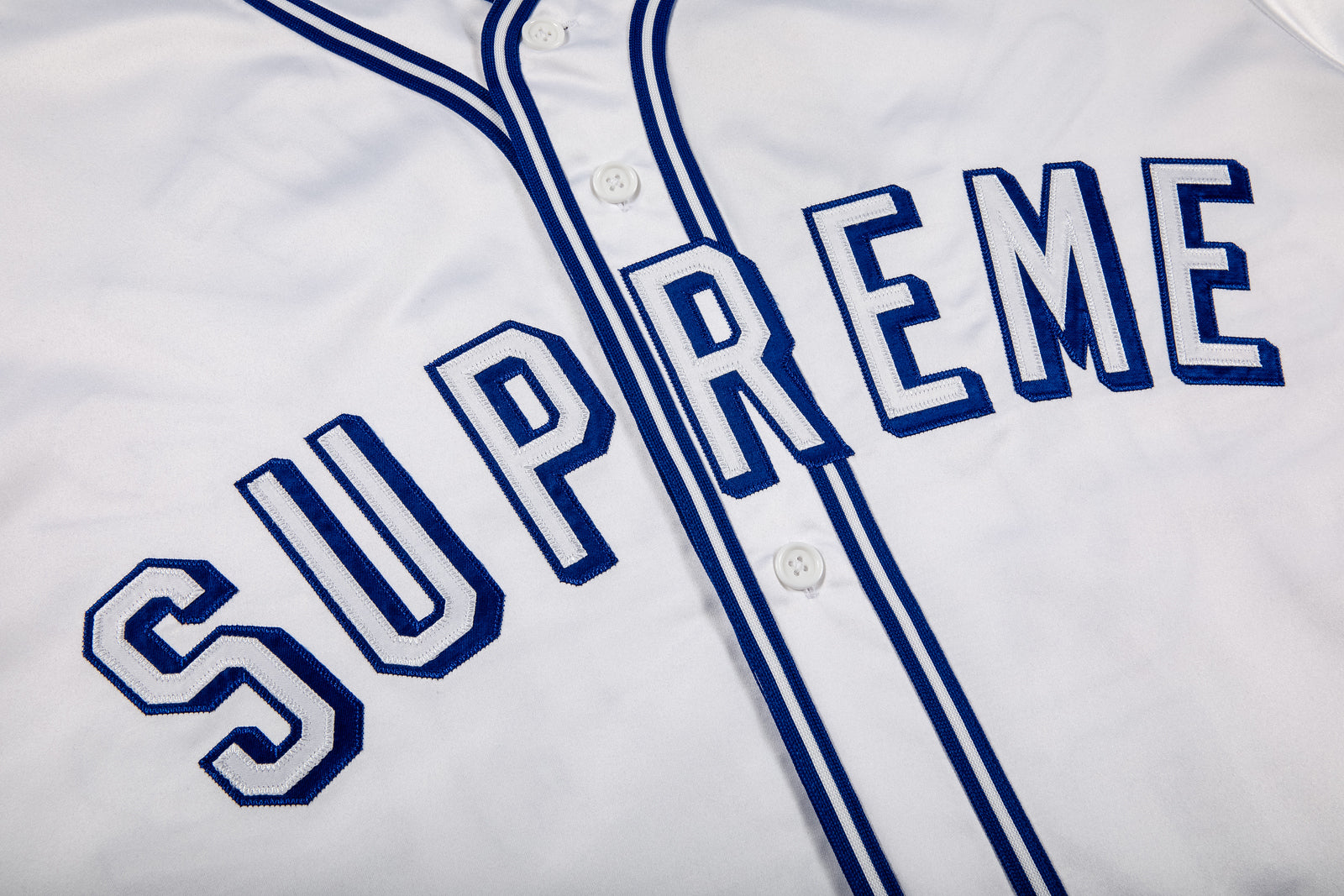 Supreme satin baseball jersey in 2023