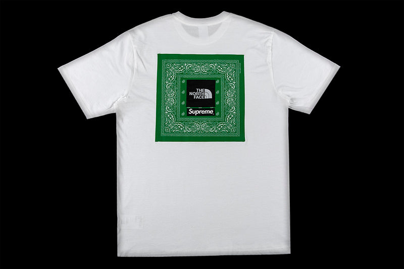 SUPREME THE NORTH FACE BANDANA TEE - PROJECT BLITZ