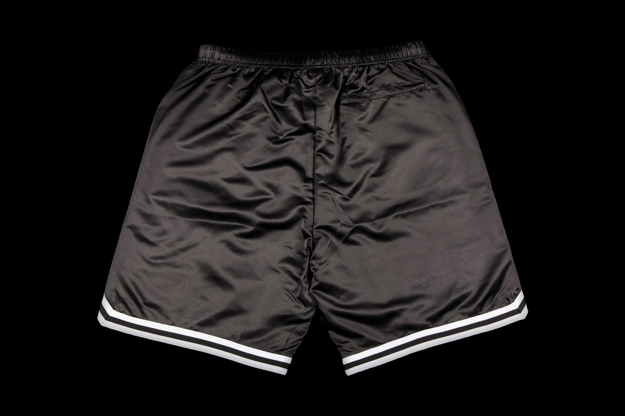 NTWRK - SUPREME MITCHELL & NESS SATIN BASKETBALL SHORT