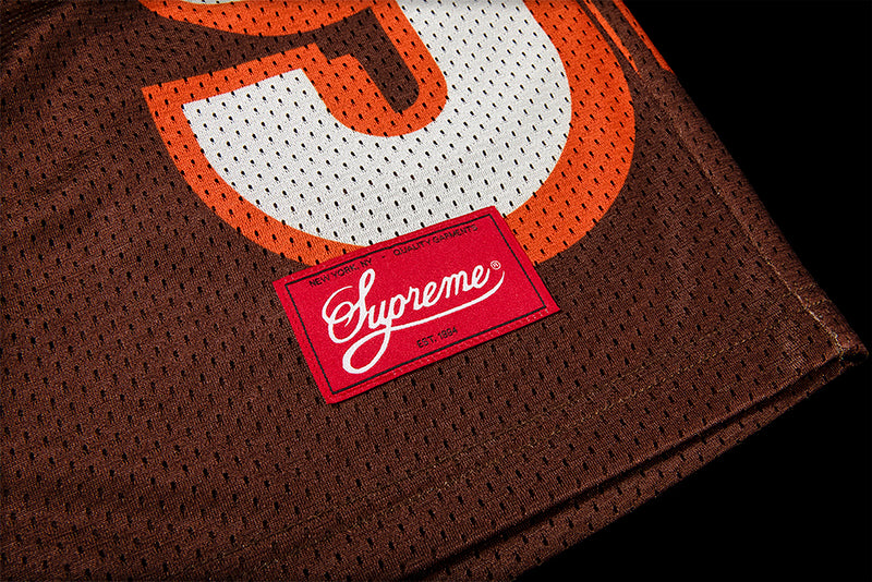 Supreme 94 Jersey Short Brown