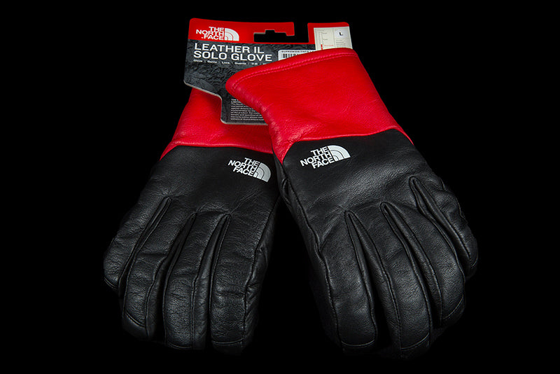 NTWRK - SUPREME THE NORTH FACE LEATHER GLOVES